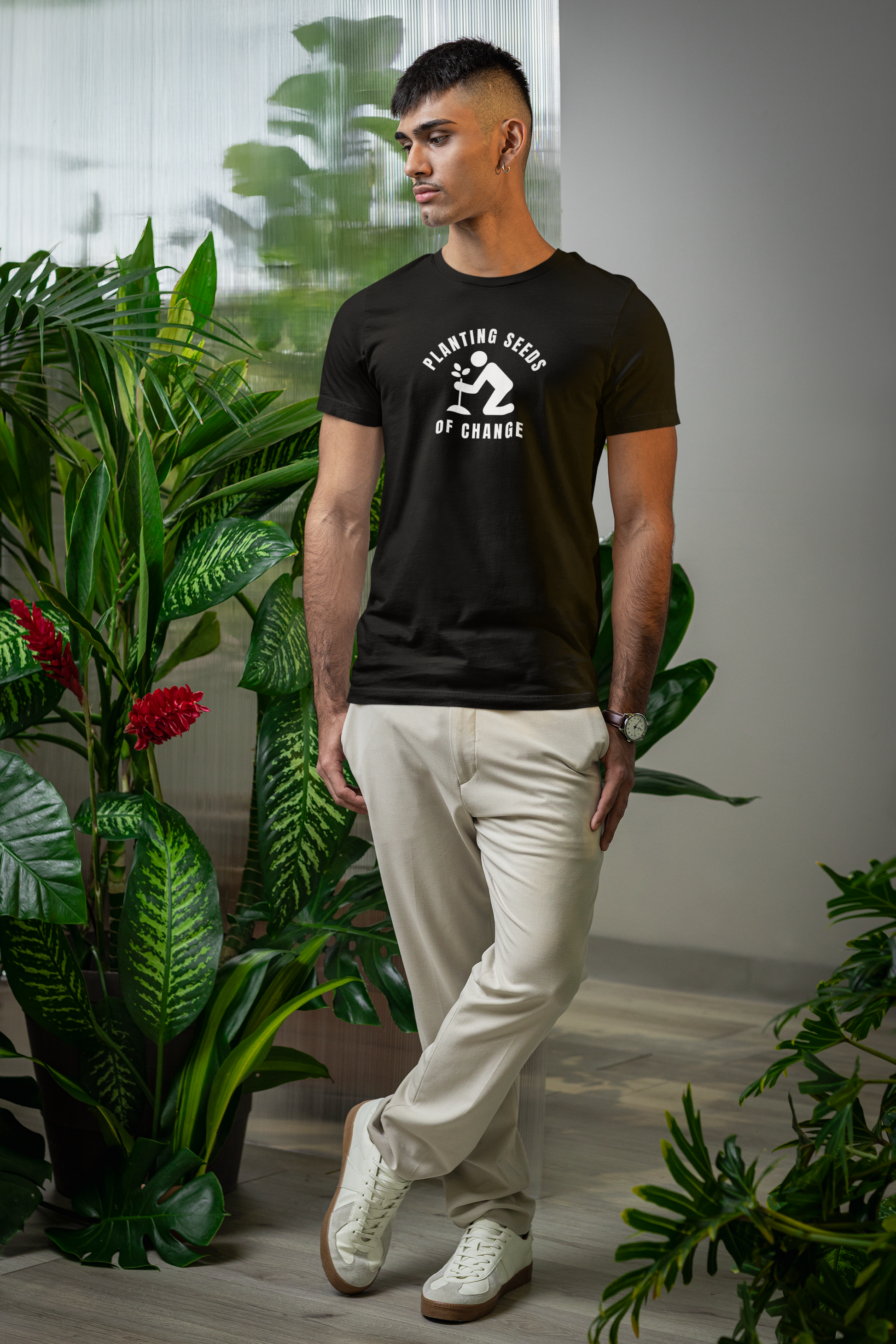 Planting seeds of Change Unisex t-shirt – Rooted 2 Rise Merchandise