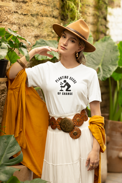 Planting seeds of Change Unisex t-shirt