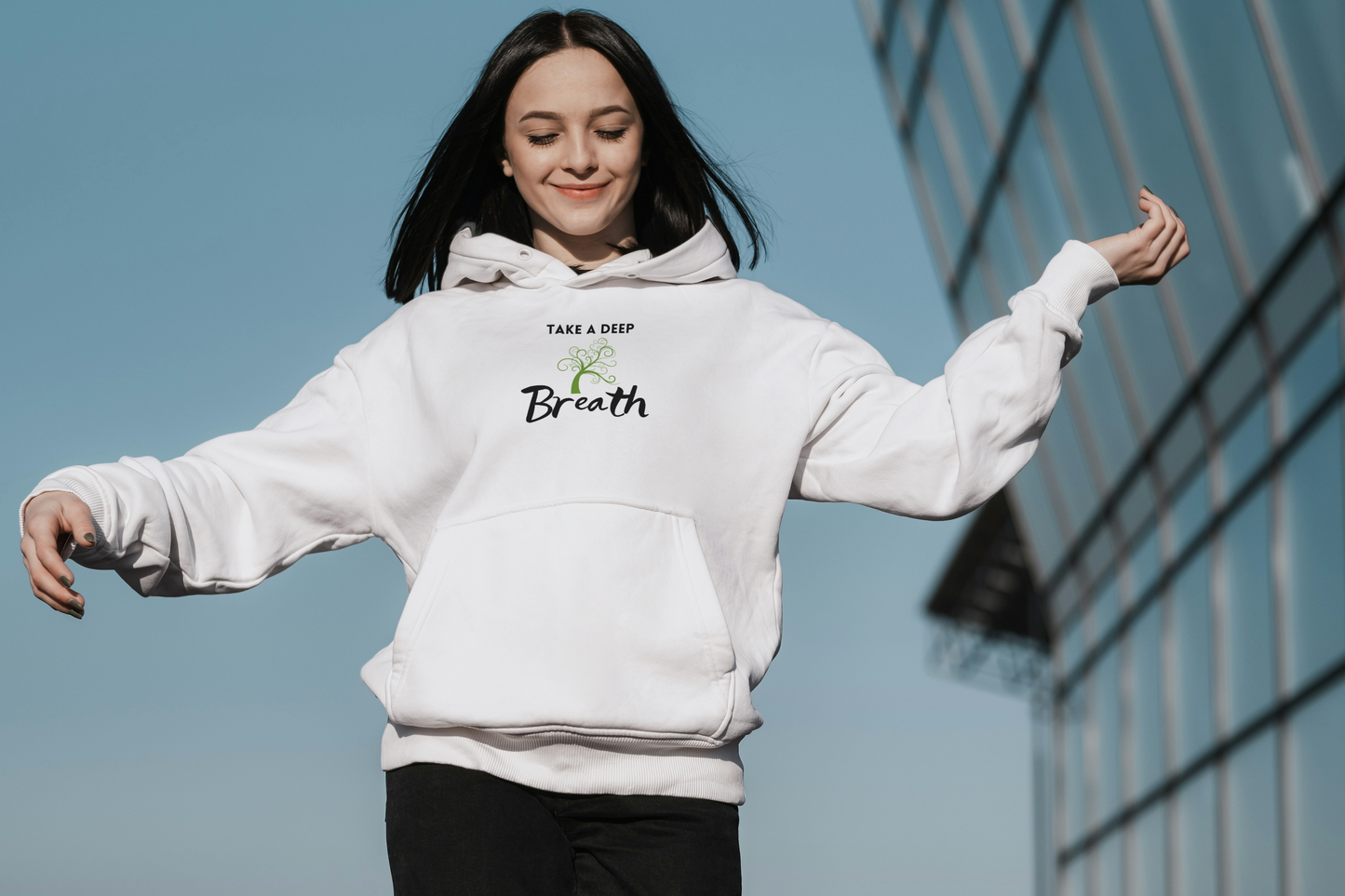 Take a Deep Breath  Unisex Hoodie