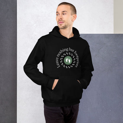 Leave nothing but footprints Unisex Hoodie