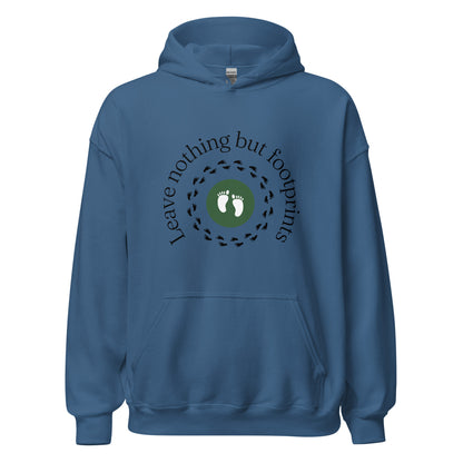 Leave nothing but footprints Unisex Hoodie