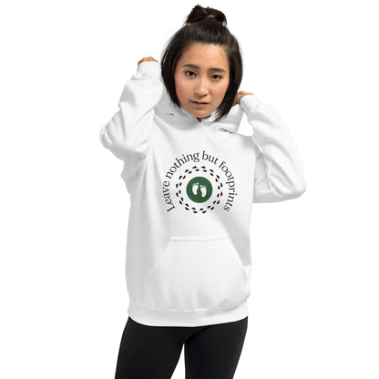 Leave nothing but footprints Unisex Hoodie