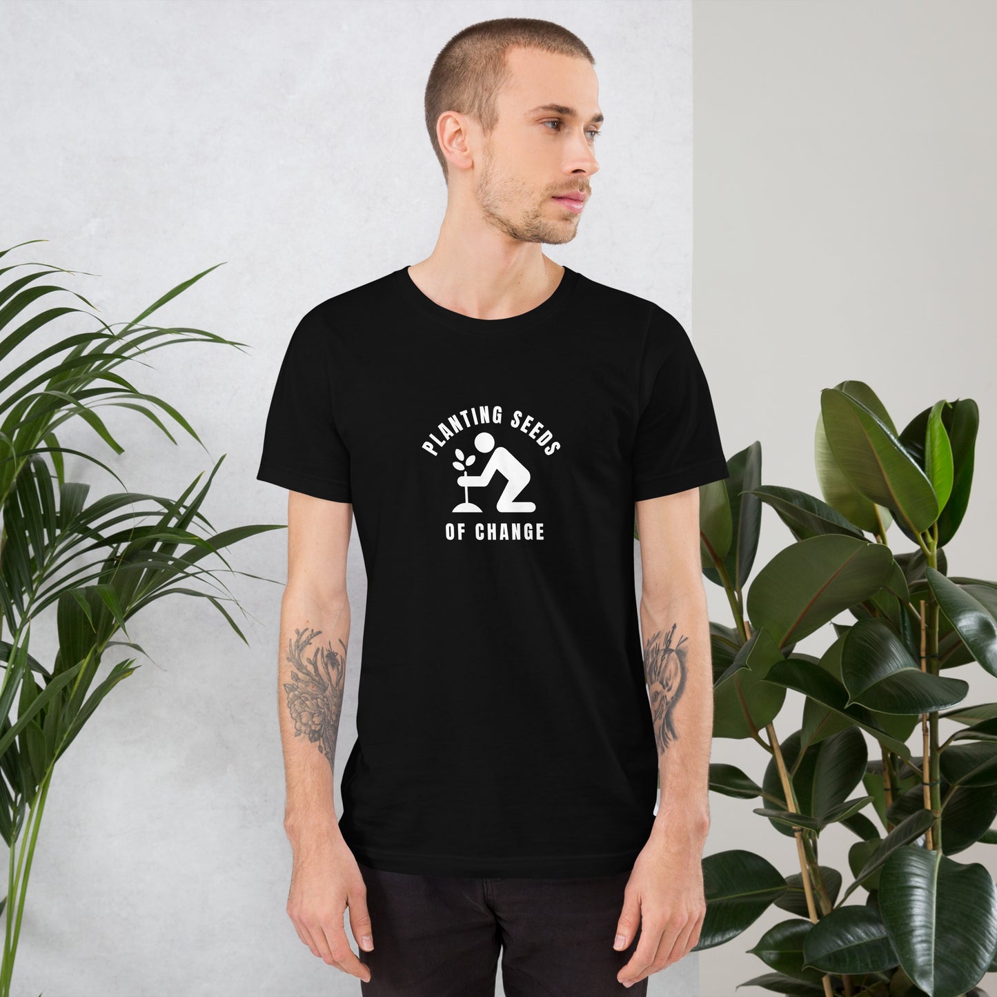 Planting seeds of Change Unisex t-shirt