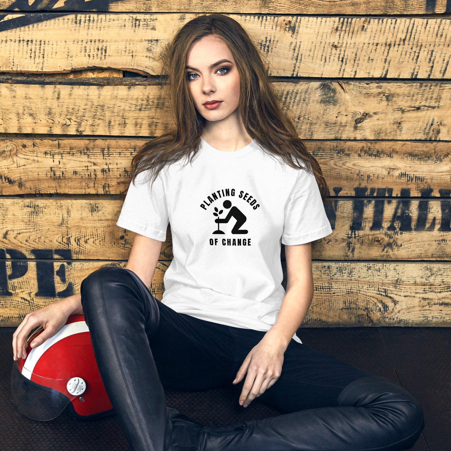 Planting seeds of Change Unisex t-shirt